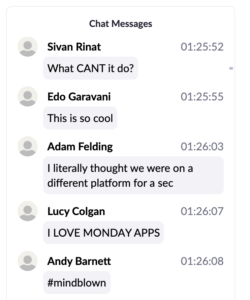 remote hackathon chat