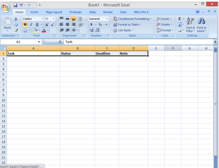 Free To Do List Template for Excel - Get Organized