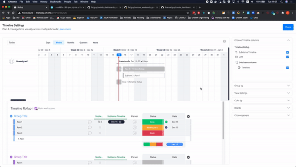 Timeline updates, Gantt view changes, and more!