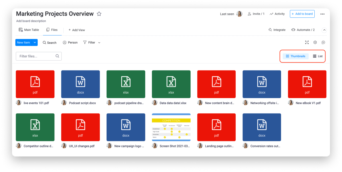 monday.com files view document management monday.com files view